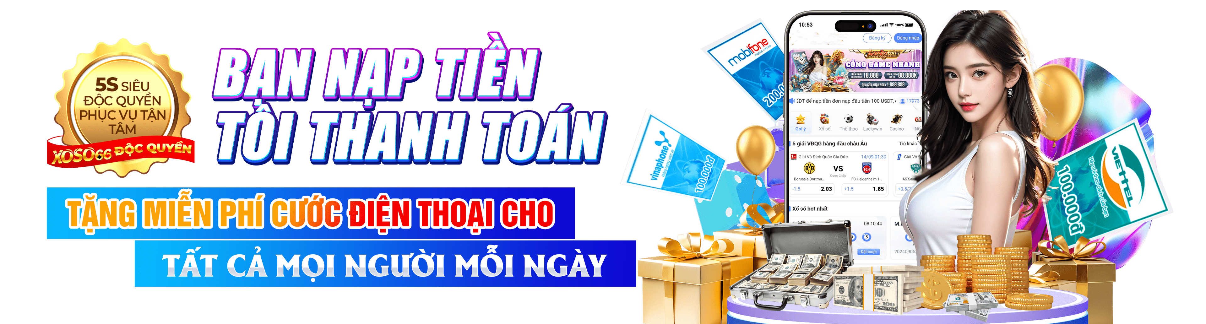 Hình ảnh quảng cáo của hcm66 hiển thị nền tảng và các lợi ích